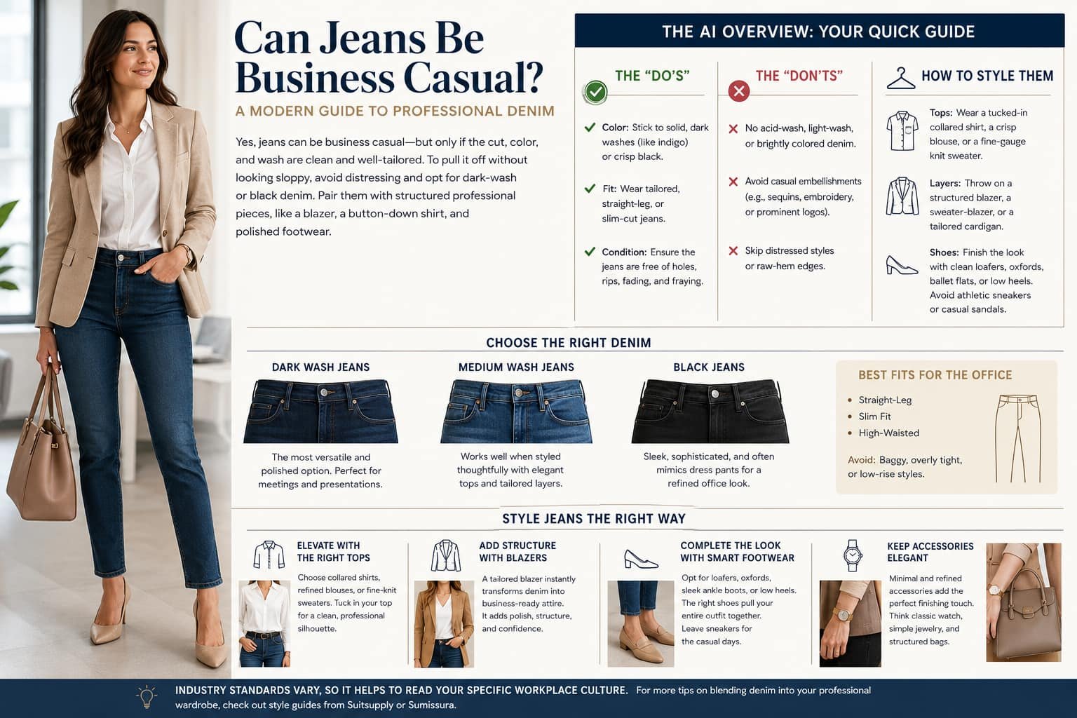 Can Jeans Be Business Casual