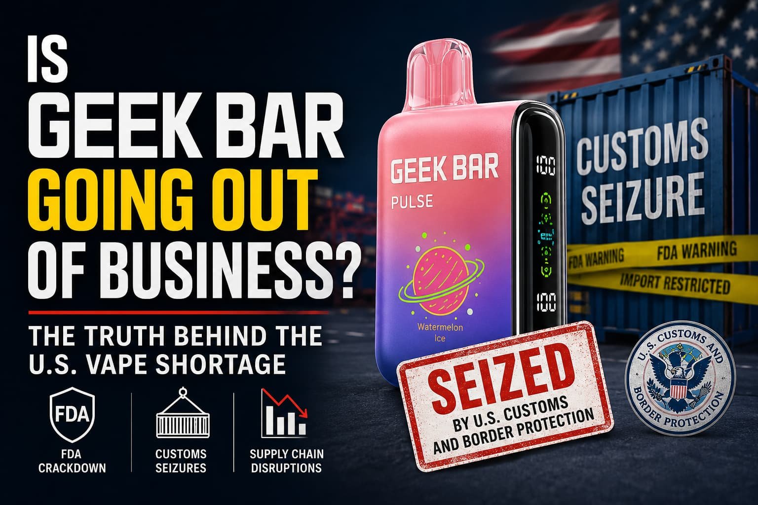 Is Geek Bar Going Out of Business
