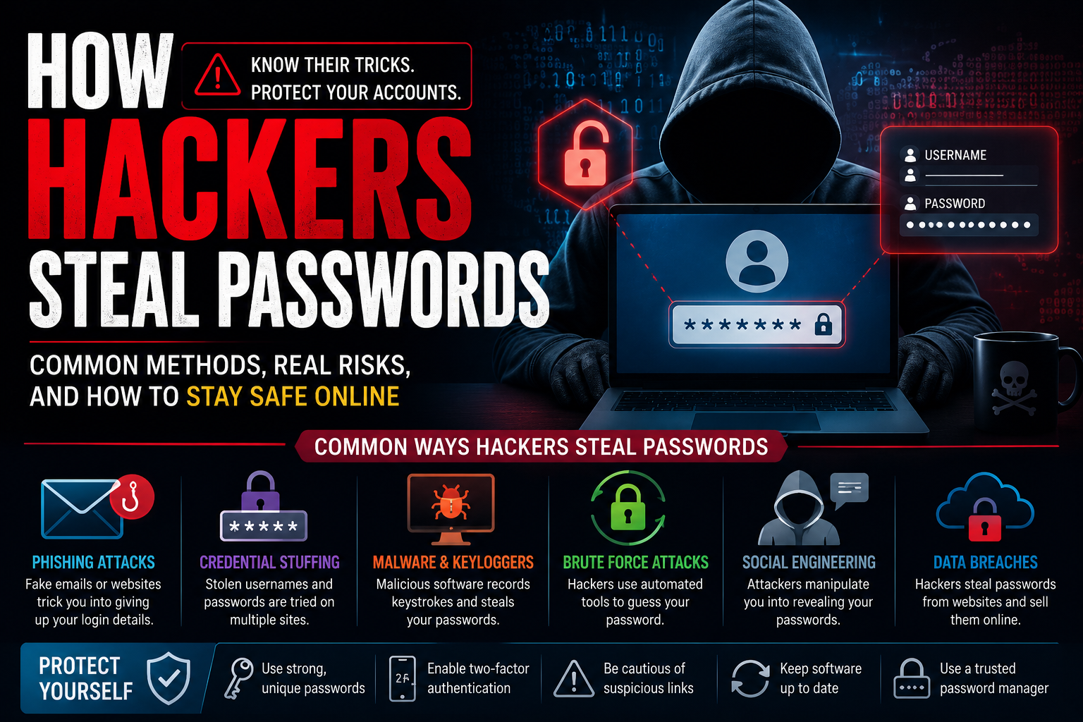 How Hackers Steal Passwords
