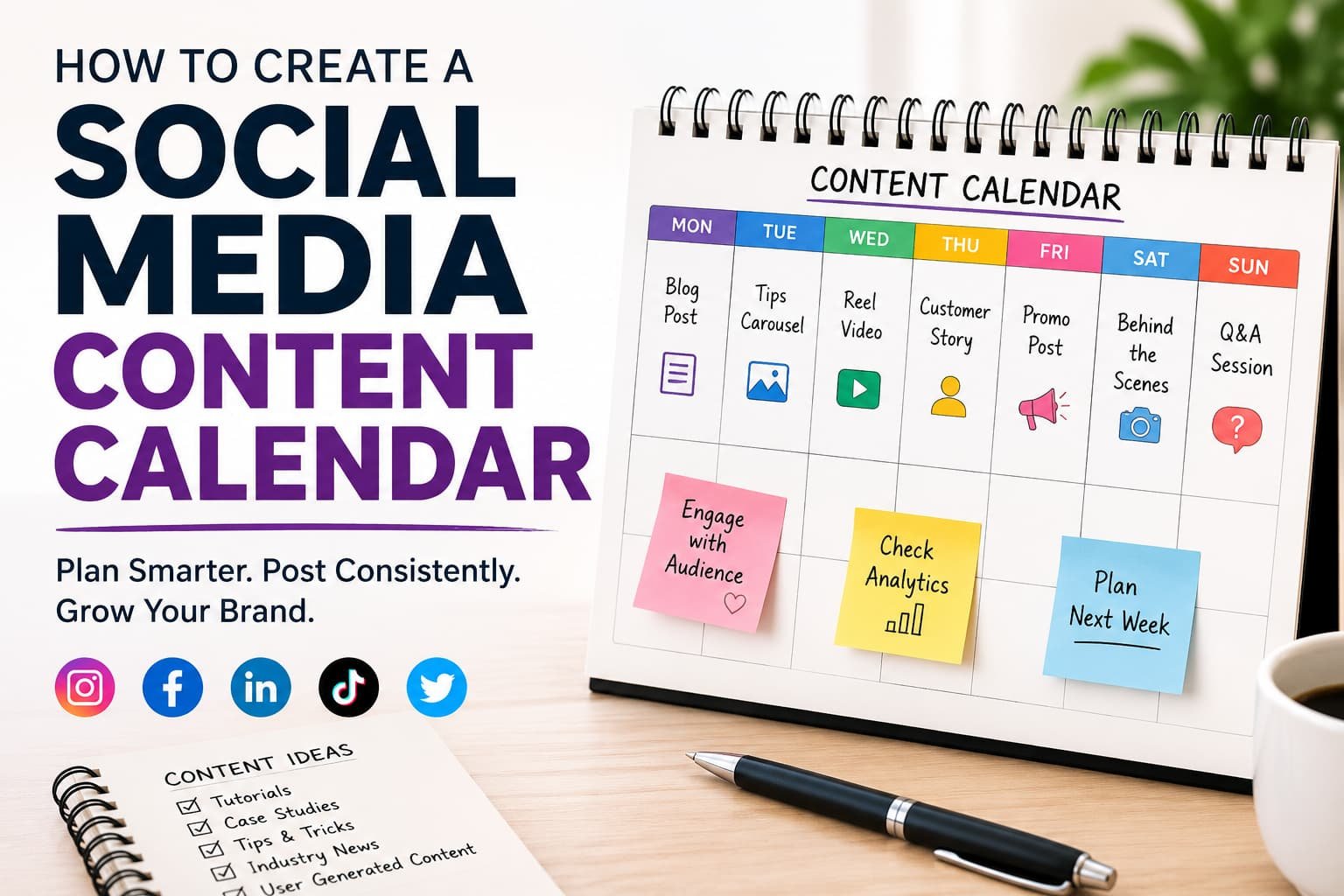 How to Create a Social Media Content Calendar
