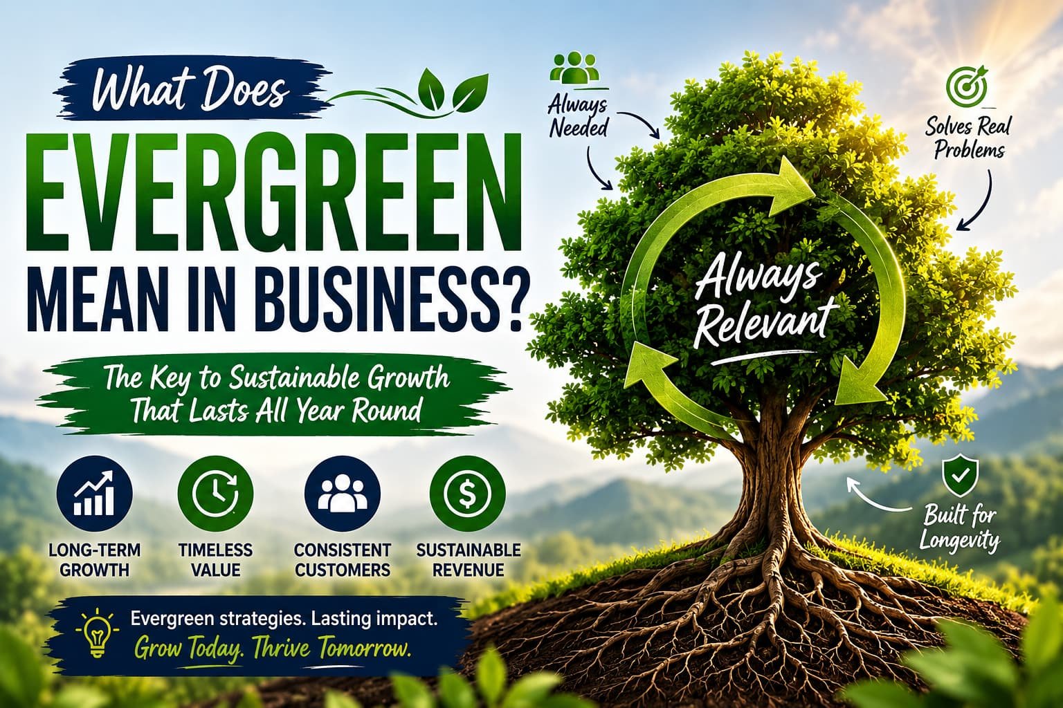 What Does Evergreen Mean in Business