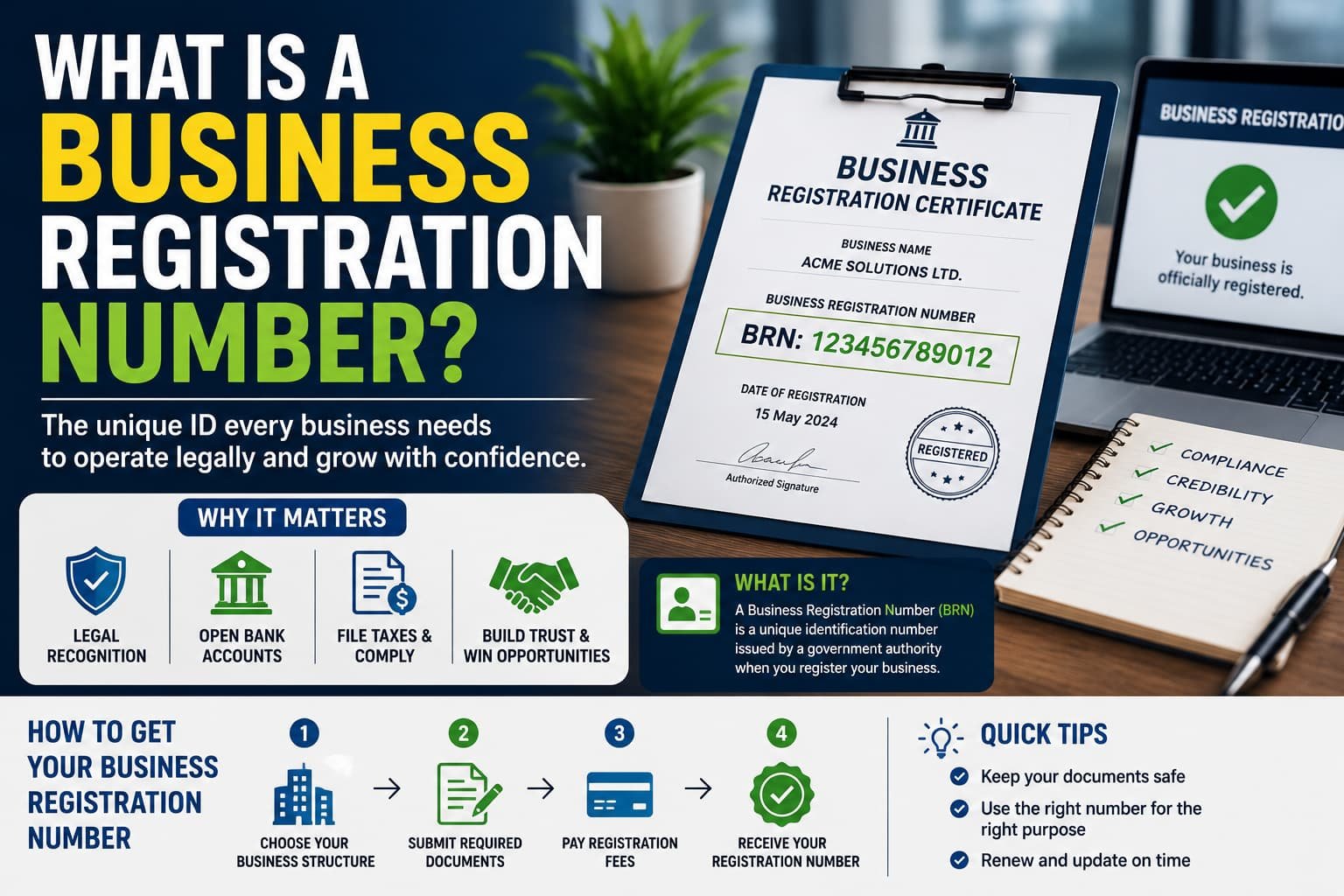 What Is a Business Registration Number