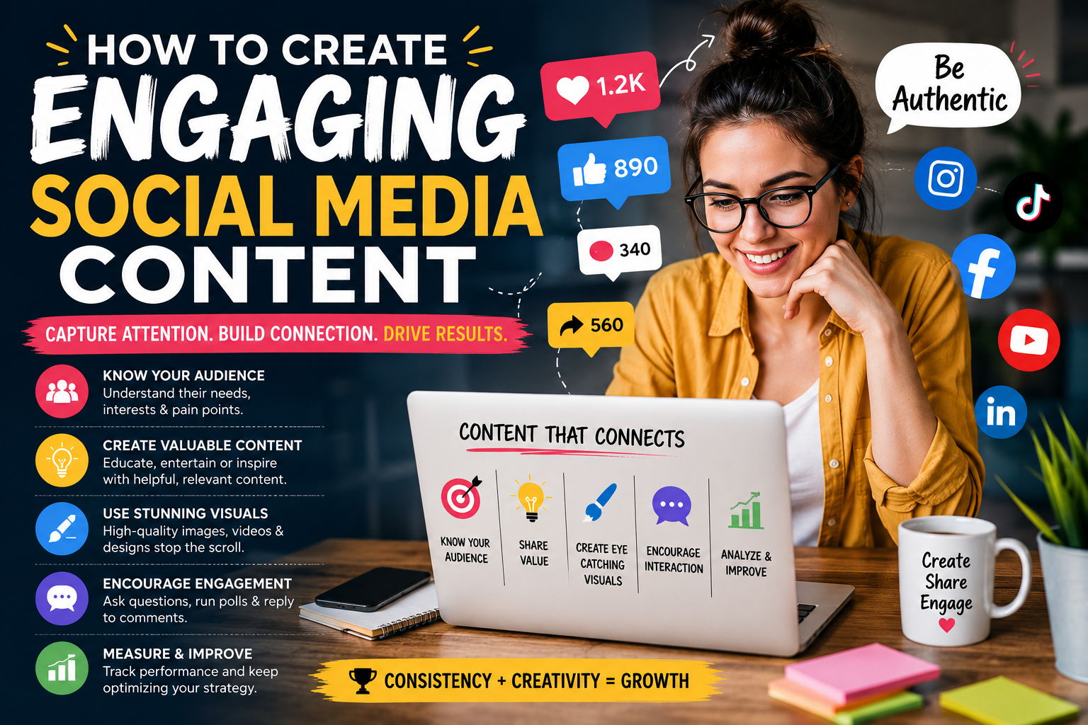 How to Create Engaging Social Media Content