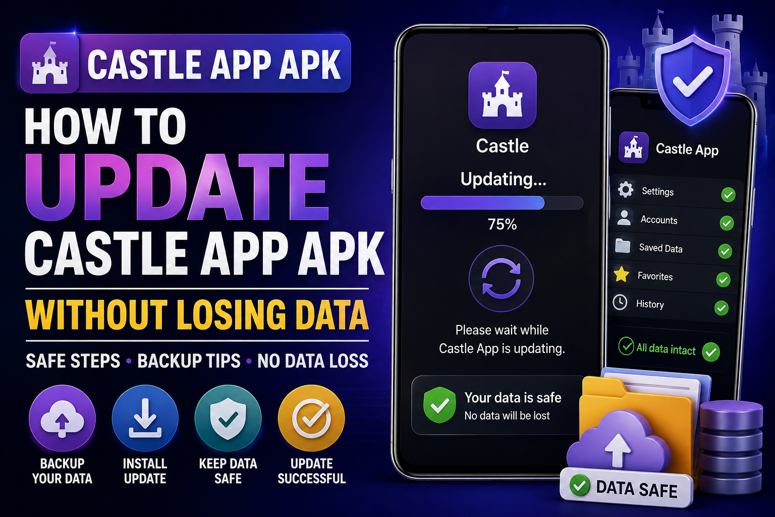 How to Update Castle App APK Without Losing Data